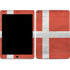 Denmark Flag Distressed iPad Skins
